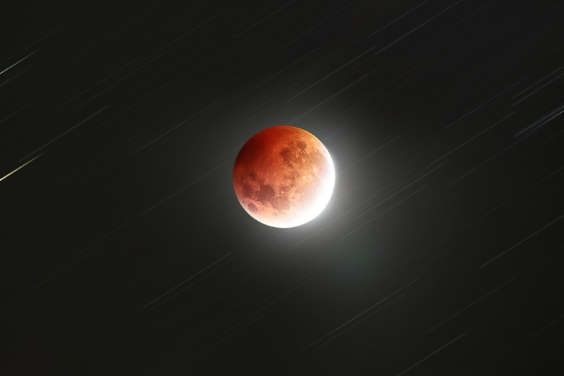 Lune et étoiles illustrant les lunaisons et éclipses 2026